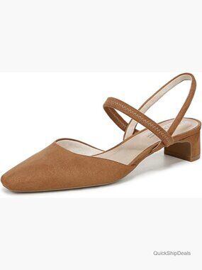 Faux Leather Kitten Heel Pumps with Block Heel